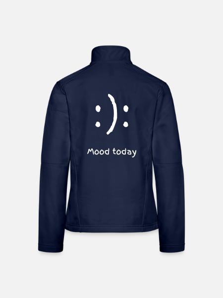 mood today - Frauen Softshelljacke - Navy - Hinten