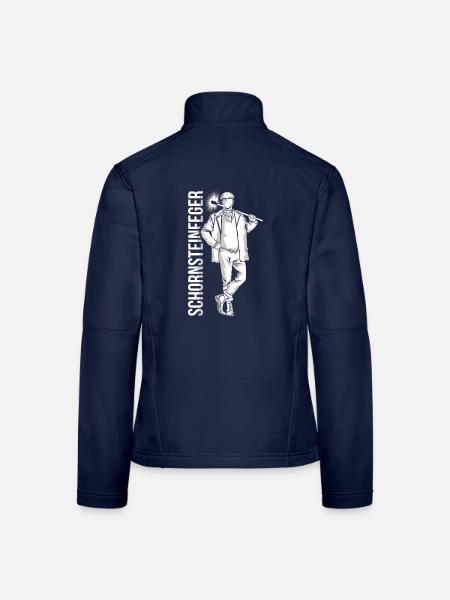 Zünftiger Schornsteinfeger Handwerk - Frauen Softshelljacke - Navy