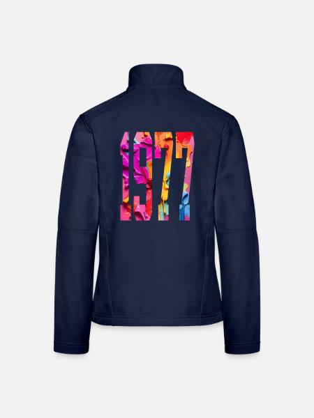 BUNT 49E ANNIVERSAIRE 1977 - Veste en tissu softshell Femme - bleu marine
