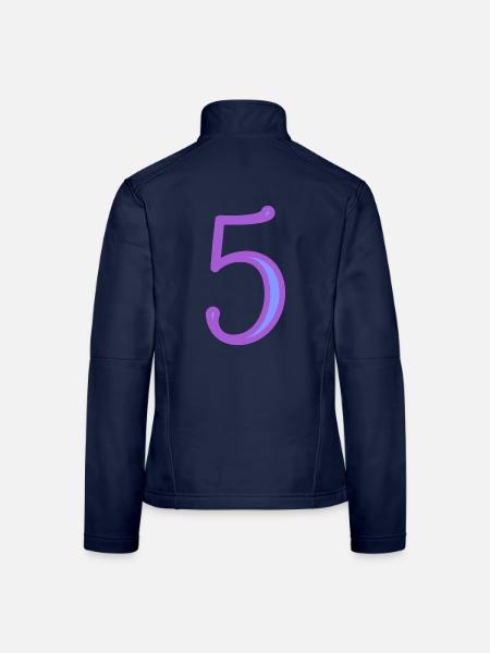 5. FIVE - Women's Softshell Jacket - navy