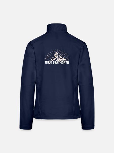 Team Far North | Nordland | North - Women's Softshell Jacket - navy - Back