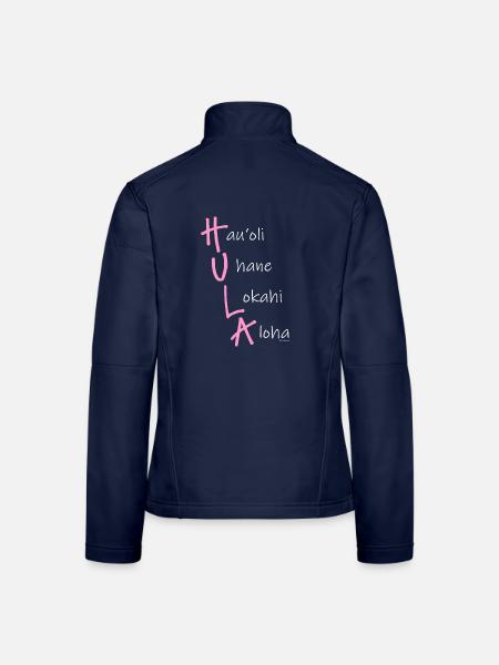 This is Hula! - Frauen Softshelljacke - Navy