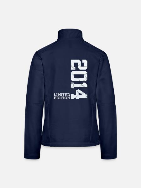 LIMITED EDITION 2014 12TH BIRTHDAY - Women's Softshell Jacket - navy - Back
