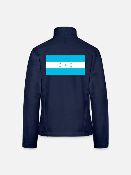 Honduras - Frauen Softshelljacke - Navy - Hinten