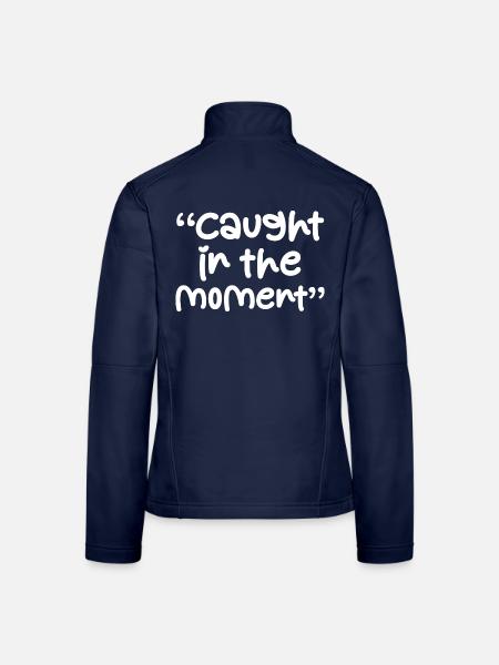 Songtexte Musikliebhaber Songwriter Musikfestival - Frauen Softshelljacke - Navy - Hinten