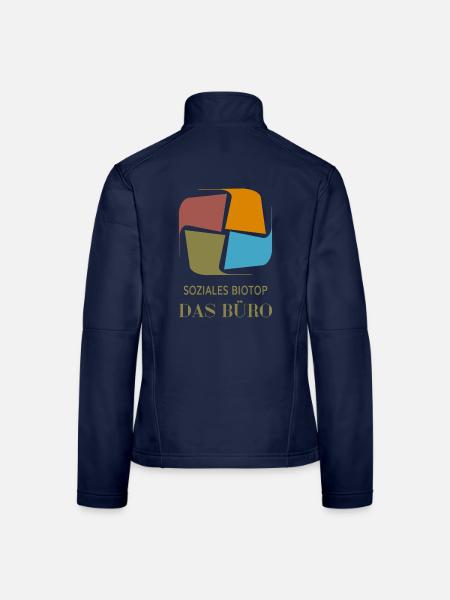 Büro Arbeit Humor Geschenk Lustige Sprüche - Frauen Softshelljacke - Navy