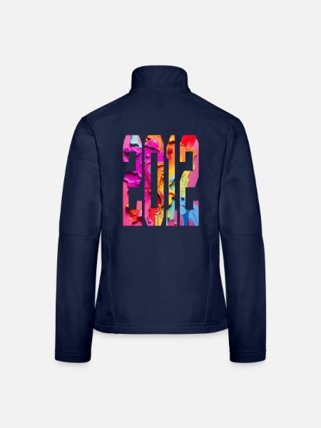 BUNT 14TH BIRTHDAY 2012 - Women's Softshell Jacket - navy - Back