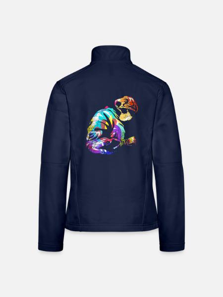 Neurochirurgin Doktor Geschenk - Frauen Softshelljacke - Navy - Hinten