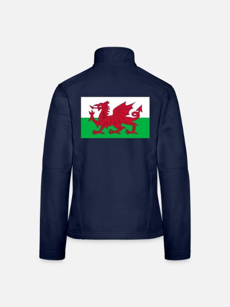Wales - Frauen Softshelljacke - Navy