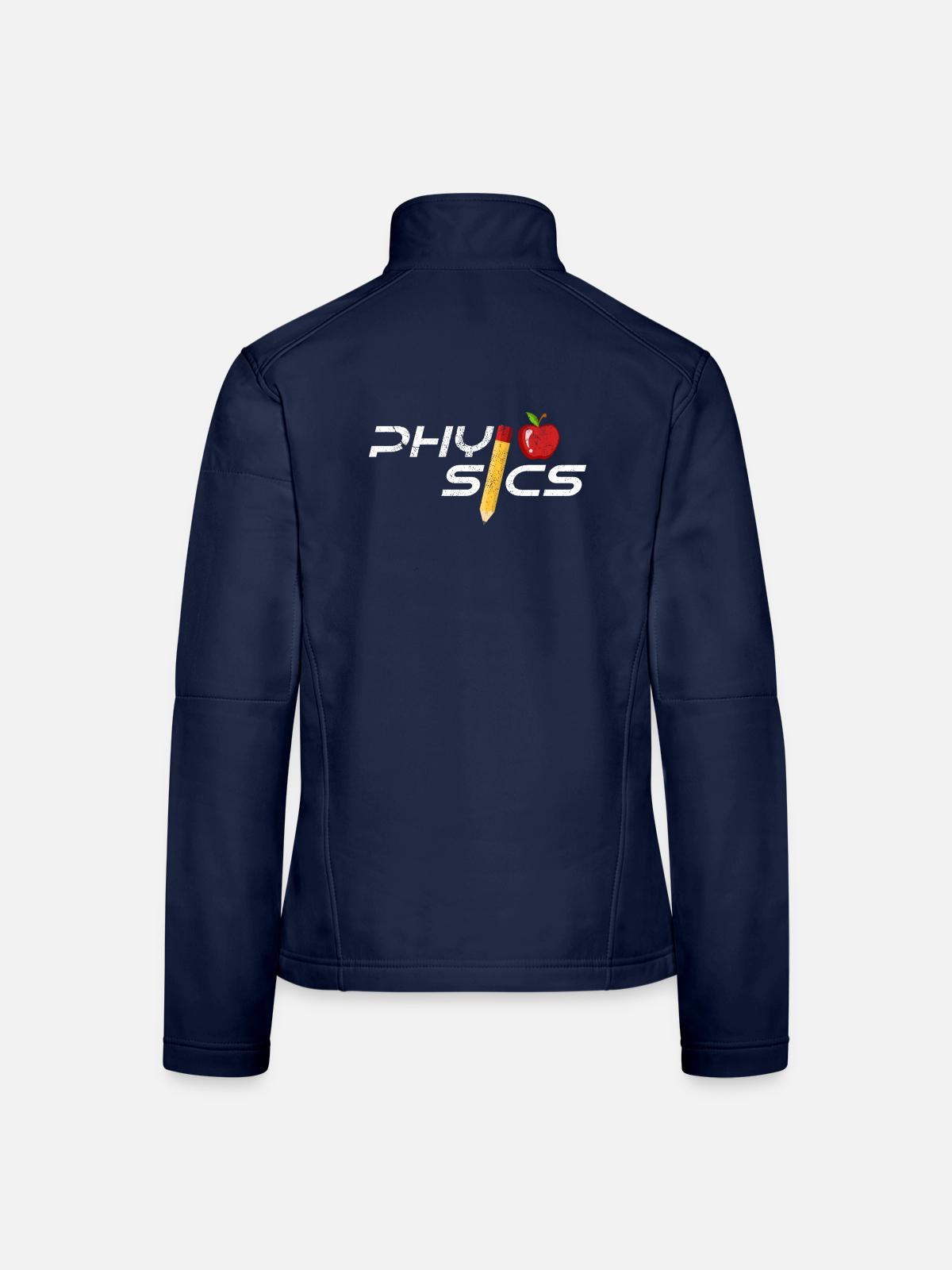 physicist - Women's Softshell Jacket - navy - Back