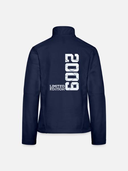 17TH BIRTHDAY LIMITED EDITION 2009 - Women's Softshell Jacket - navy - Back