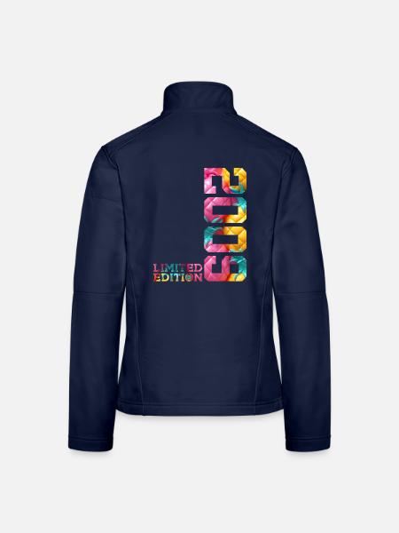 17TH BIRTHDAY LIMITED EDITION 2009 - Women's Softshell Jacket - navy - Back