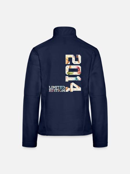 SOMMER LIMITED EDITION 2014 EIS 12. GEBURTSTAG - Veste en tissu softshell Femme - bleu marine - Dos