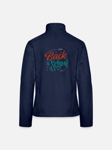 Back to school - Women's Softshell Jacket - navy