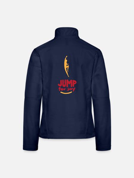 Jump For Joy by JoEp Skate - Women's Softshell Jacket - navy - Back
