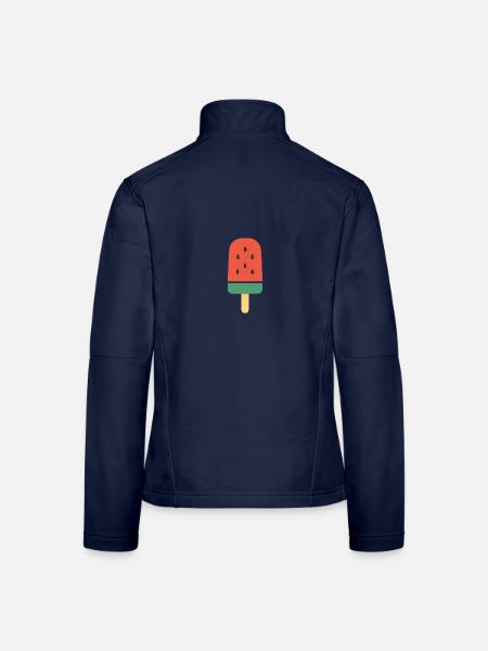Sweet Summer Slice - Frauen Softshelljacke - Navy