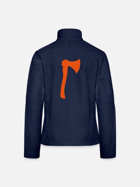 Pirat Klassenzeichen - Frauen Softshelljacke - Navy