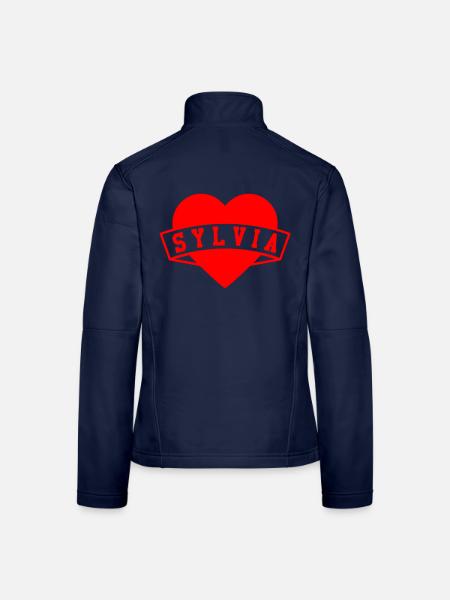 Sylvia Herzen - Frauen Softshelljacke - Navy