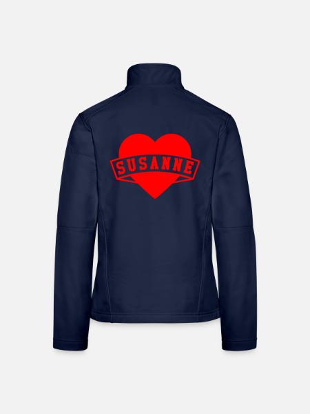 Susanne Herzen - Frauen Softshelljacke - Navy