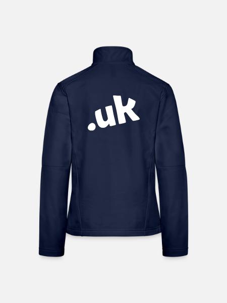 England Länder-Internetvorwahl - Frauen Softshelljacke - Navy