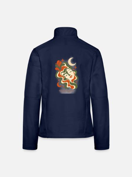 Generierter Traum – Ein Traum, der aus Liebe geboren wurde. - Frauen Softshelljacke - Navy