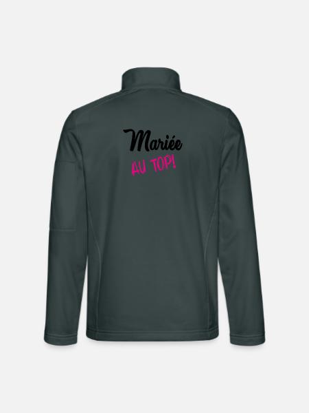 MARRIAGE - Unisex Softshell Jacket - mouse grey