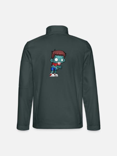 Zombie - Unisex Softshelljacke - Dunkelgrau