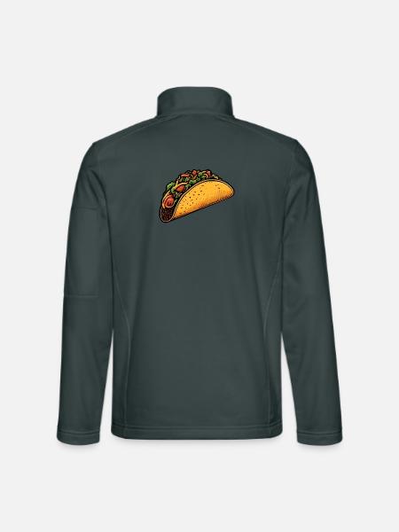 Tacos - Veste en tissu softshell Unisexe - gris foncé