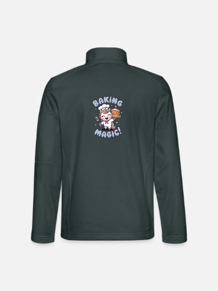Baking Magic! - Unisex Softshell Jacket - mouse grey