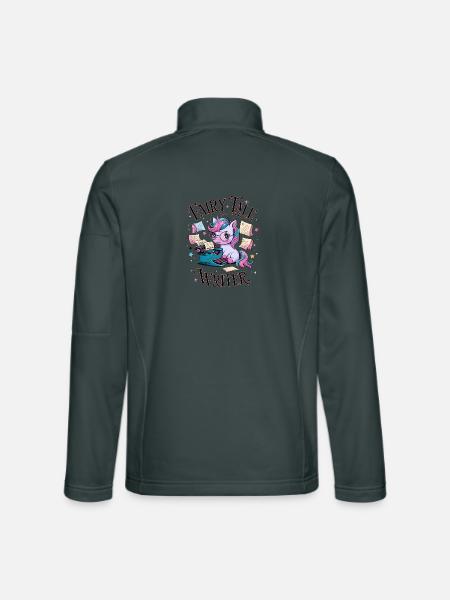 Fairy Tale Writer - Unisex Softshell Jacket - mouse grey