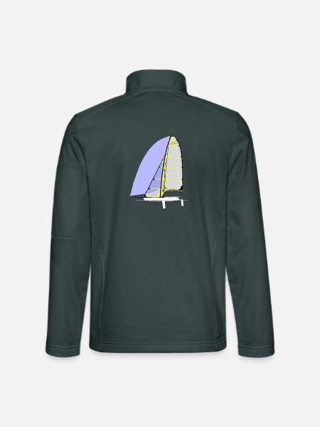 49er - Unisex Softshelljacke - Dunkelgrau