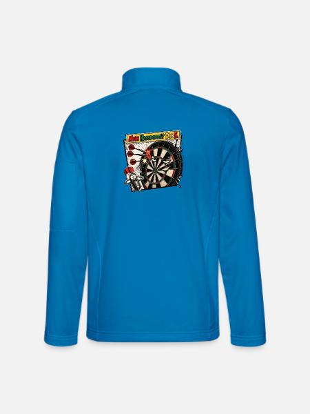 Mein Hassdoppel? Die 5 - Unisex Softshelljacke - Lichtblau - Hinten