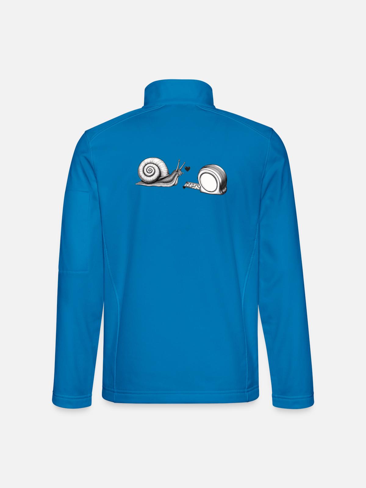 Liebe ist Liebe - Unisex Softshelljacke - Lichtblau - Hinten