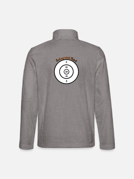 Bolognese Shit - Unisex Softshell Jacket - heather grey