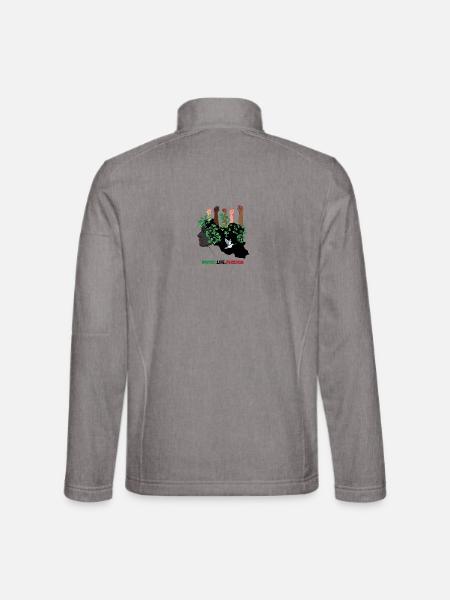 Iran Revolution | Women. Life. Freedom - Unisex Softshelljacke - Grau meliert