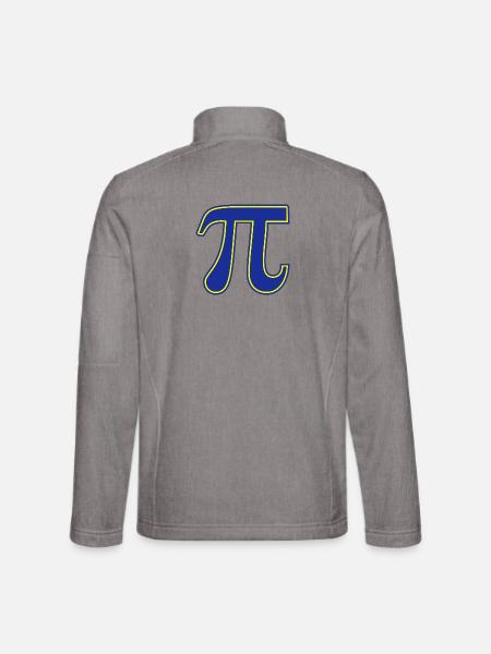 Pi Day PI pi day - Unisex Softshelljacke - Grau meliert