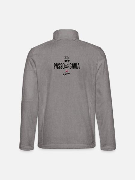 Gavia Pass - Unisex Softshelljacke - Grau meliert