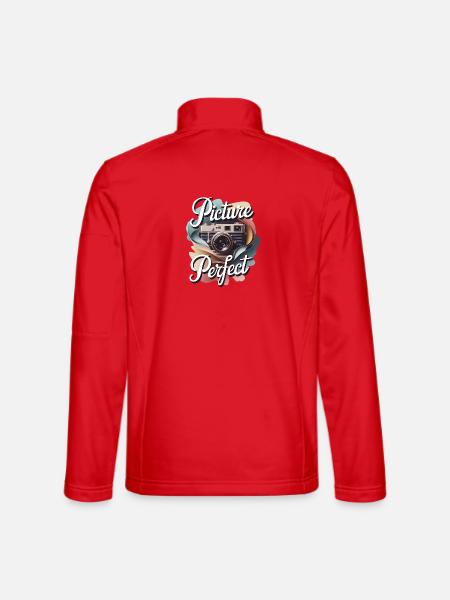 Picture Perfect - Unisex Softshell Jacket - red