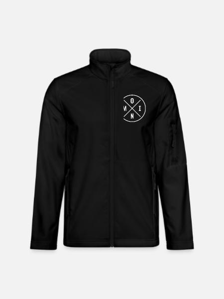 Moin - Unisex Softshelljacke - Schwarz