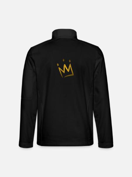 Krone - Unisex Softshelljacke - Schwarz