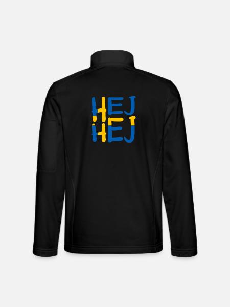 HEJ HEJ SWEDEN - Unisex Softshell Jacket - black