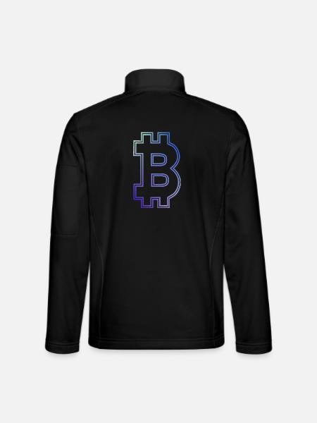 Bitcoin bitcoin BITCOIN Bitcoins bitcoins - Unisex Softshelljacke - Schwarz