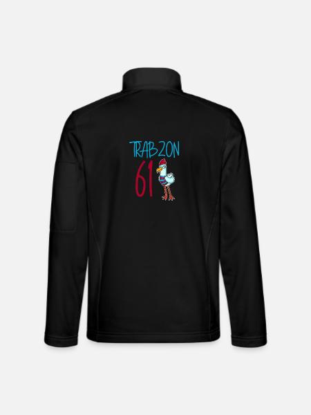 Trabzon 61 Turkey city - Unisex Softshell Jacket - black