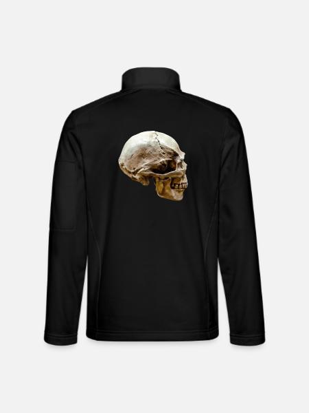 Totenschädel – Totenkopf - Unisex Softshelljacke - Schwarz