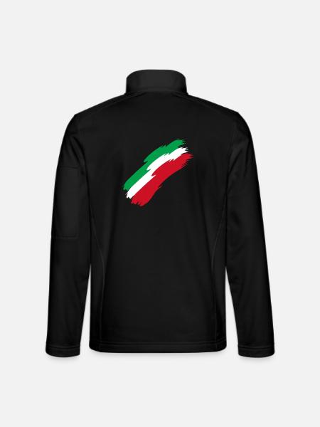 Iran - Fahne - Farben - Landesfarben - Geschenk - Unisex Softshelljacke - Schwarz