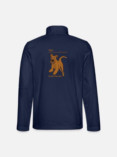 Mein Irish Terrier - Unisex Softshelljacke - Navy