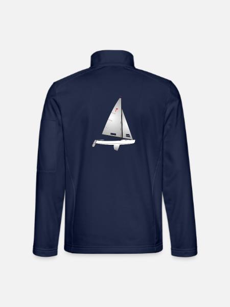 Pirat Riss - Unisex Softshelljacke - Navy