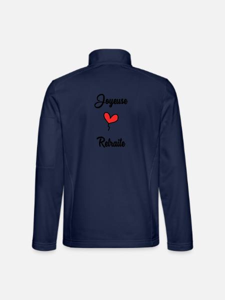 RETIREMENT - Unisex Softshell Jacket - navy