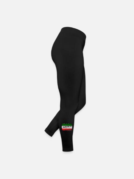 auf sentimentale und da matratza - Frauen Jersey Leggings - Schwarz - Rechts