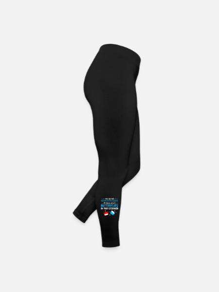 Gastroenterologie - Frauen Jersey Leggings - Schwarz - Rechts